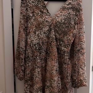 EXPRESS. Romper. Floral. Womens. Worn once!